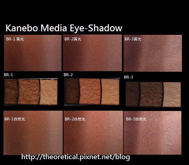 kanebomedia眼影br1br2br3