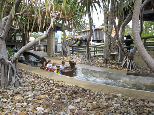 我們玩的第一個遊戲，很短 只有一個斜坡