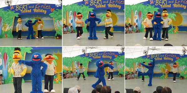 Bert、Ernie和Grover