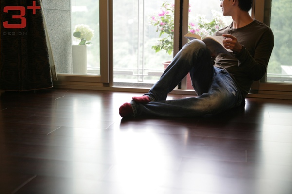 沉靜自在的閱讀書房