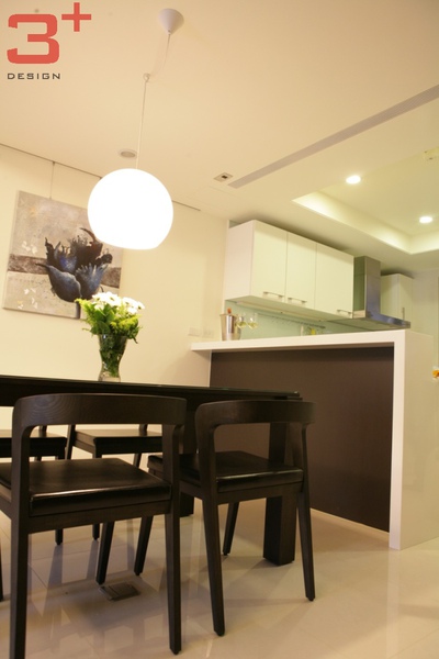 開放式廚房與餐廳