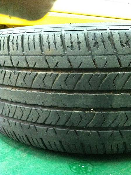 輪胎快不行了? 輪胎快不行了?