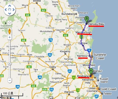 1 Brisbane to Hervey Bay.JPG