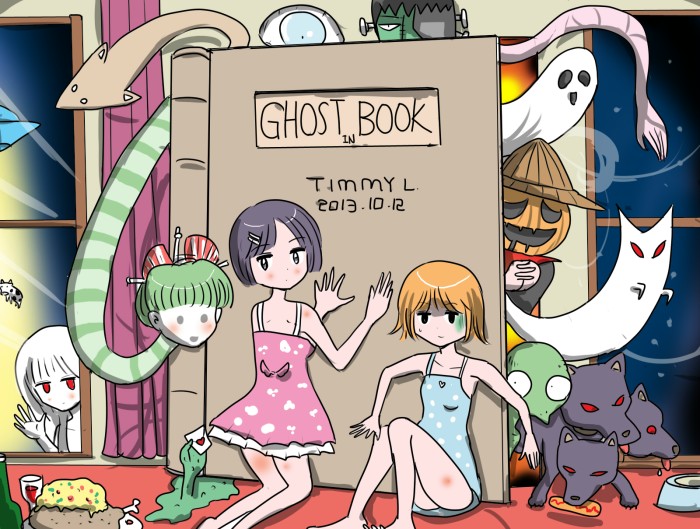 Ghost in book