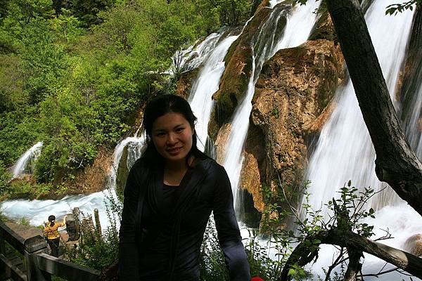 九寨溝 樹正瀑布 九寨溝 樹正瀑布