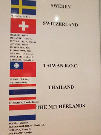 2014GnRH會議大多是歐美國家人士台灣只有二人參加