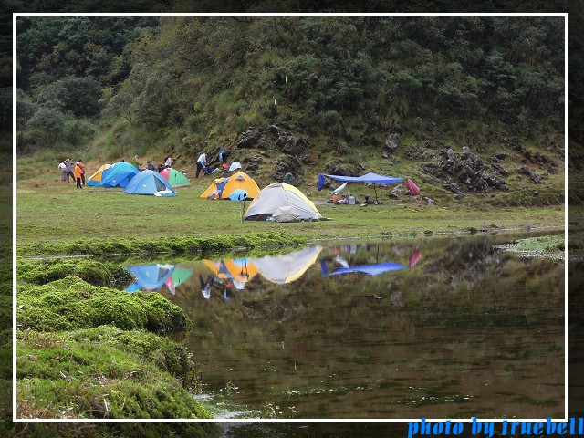 帳篷也有倒影 帳篷也有倒影