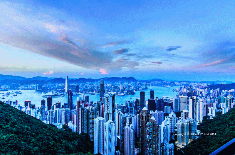 香港太平山頂1 香港太平山頂1
