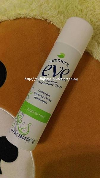 跟尷尬的氣味說掰掰──舒摩兒summer`s eve清新粉霧(香氛型)