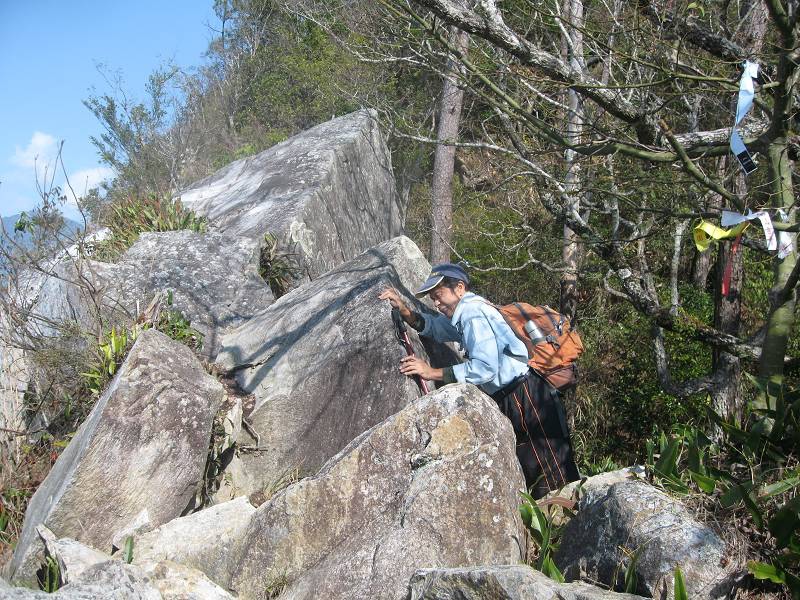 谷關七雄之東卯山