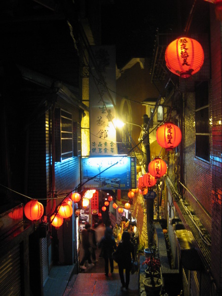 九份老街-晚上美景