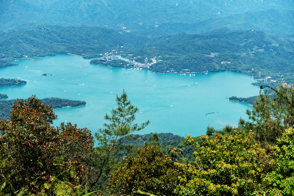 可俯瞰日月潭全景的「水社大山」步道