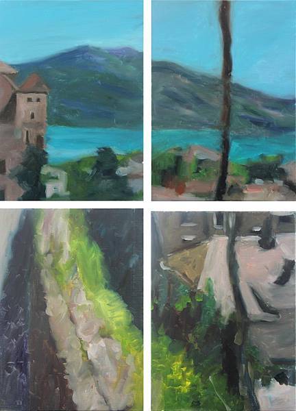 片段的視覺 Fragmental View  45.5 x 33 cm x 4