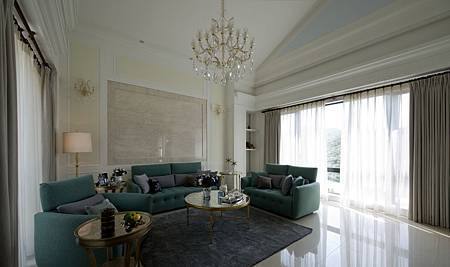 新店02-客廳沙發背牆