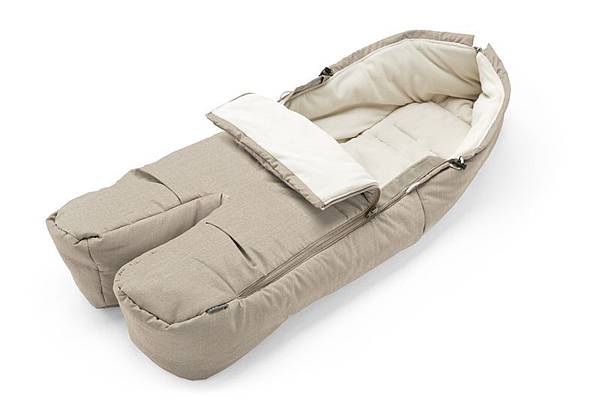 Stokke Foot Muff 130404-4786 Beige Melange Stokke Foot Muff 130404-4786 Beige Melange