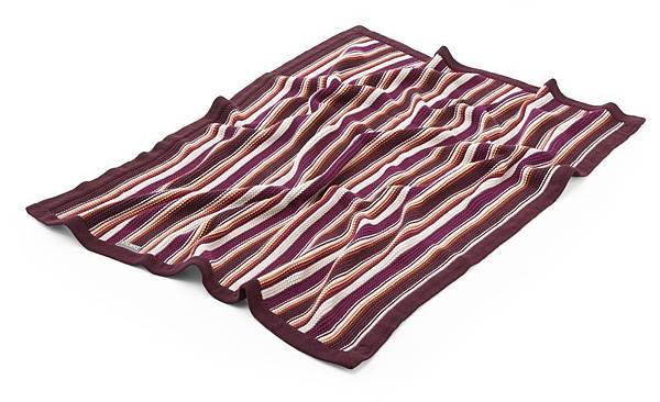 Stokke Stroller Blanket Purple-Orange 130404-8I6374 Stokke Stroller Blanket Purple-Orange 130404-8I6374