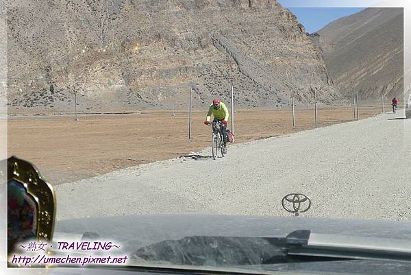 前往定日-遇見國外單車隊-3
