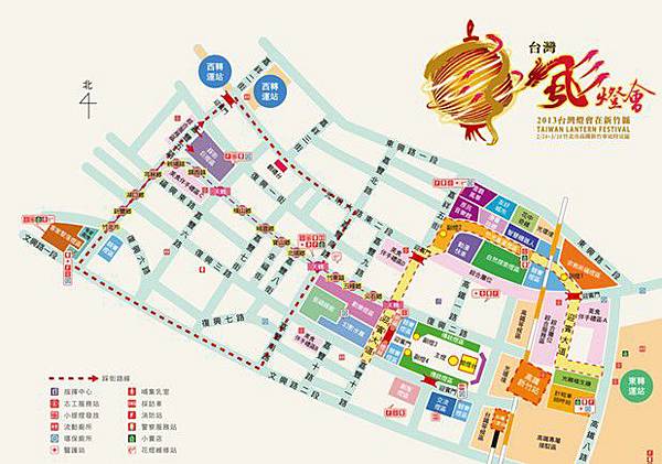 燈會地點-全圖 燈會地點-全圖