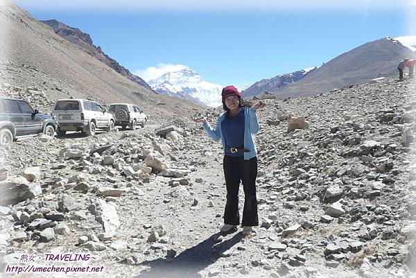 前住珠峰-又見珠峰,路邊野憩撿石頭_10