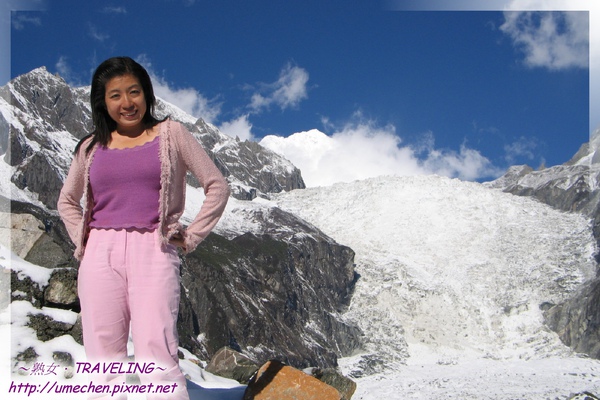 一號冰川-冰川後面就是蜀山之王7556的貢嘎山.jpg 一號冰川-冰川後面就是蜀山之王7556的貢嘎山.jpg