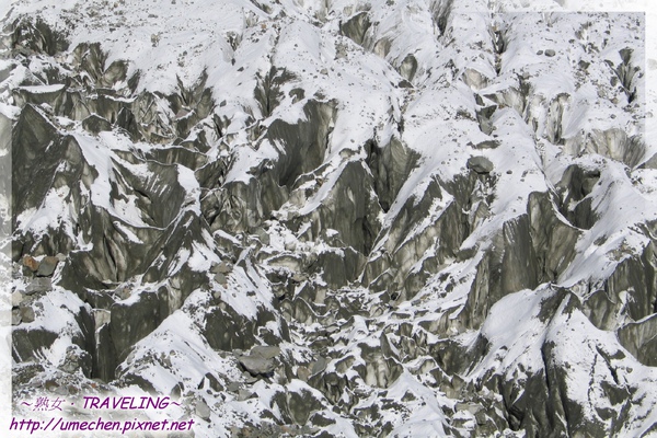 一號冰川-冰川在轉彎處擠出的皺摺地形.jpg 一號冰川-冰川在轉彎處擠出的皺摺地形.jpg