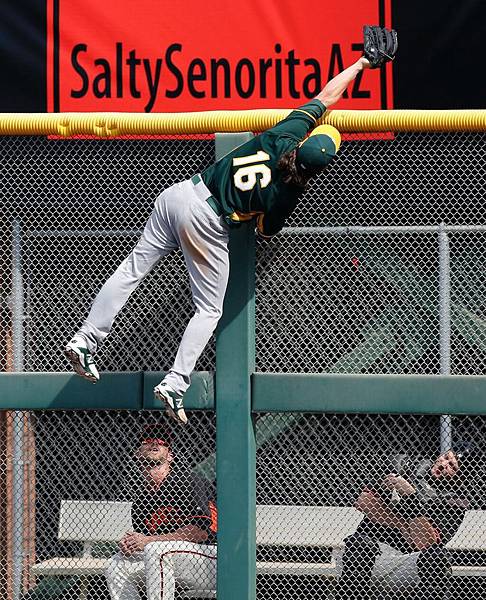 What a catch By Josh Reddick Photo By Michael Macor