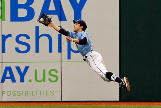 Sam Fuld with Rays 20110619 PHOTO BY J.Meric_Getty Images