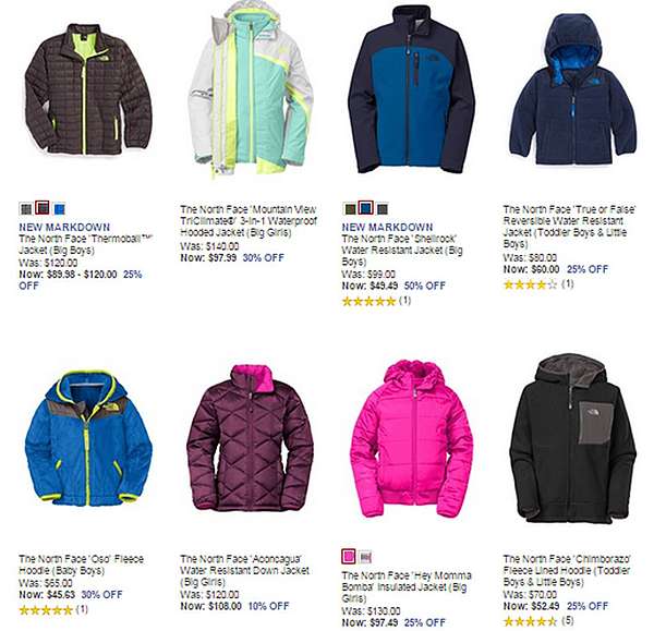 the north face 10 off