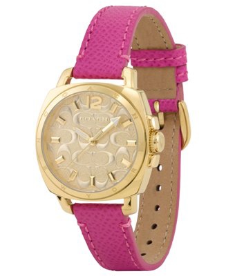 Coach 14502068 gold fuchsia