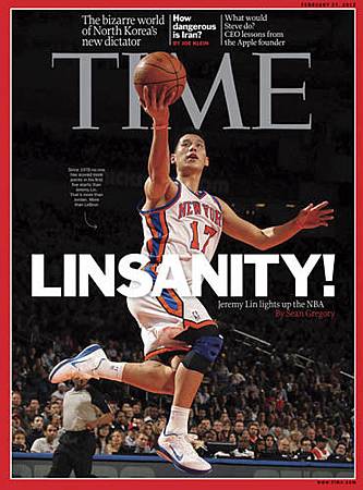 LINSANITY!林書豪將登時代雜誌封面 LINSANITY!林書豪將登時代雜誌封面