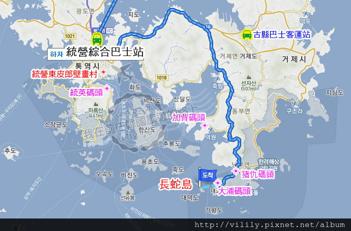 統營-長蛇島 統營-長蛇島