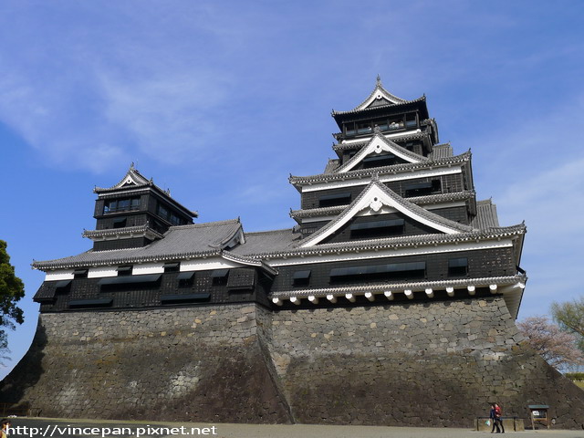 熊本城天守閣 背面2