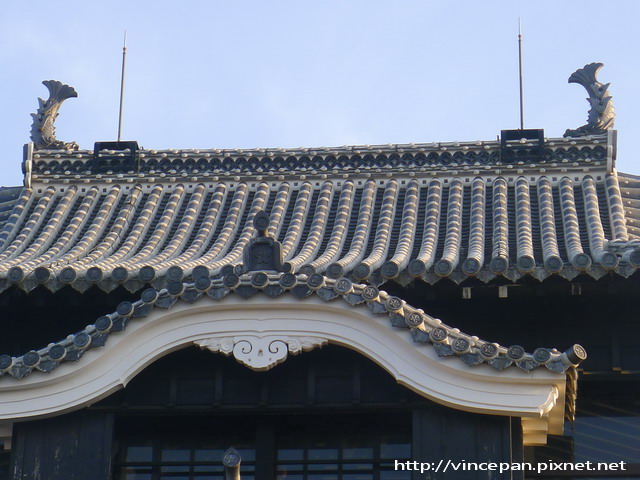 大天守屋簷魚虎鉾