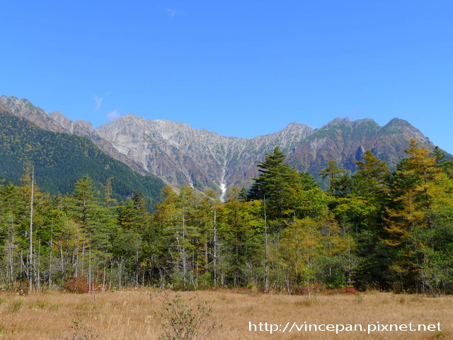 田代濕原 望 穗高