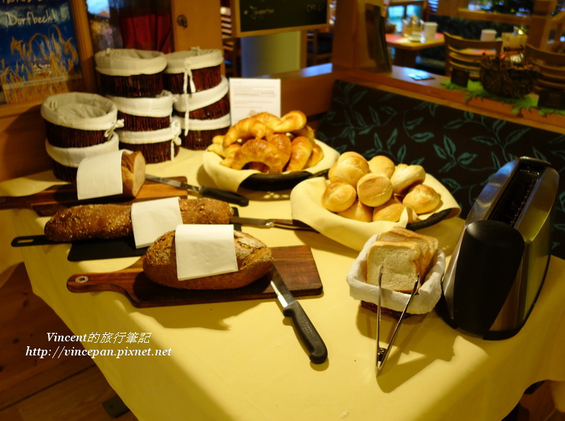 Hotel Hirschen 麵包