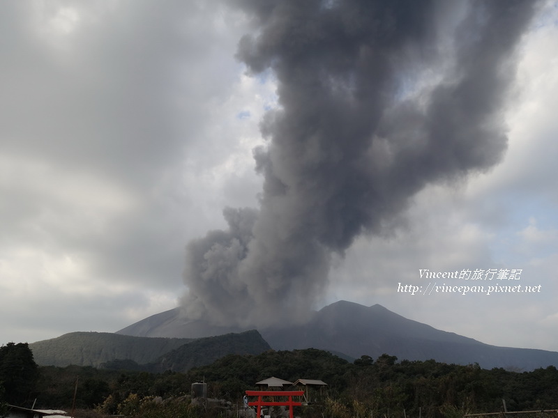 櫻島火山噴發1 櫻島火山噴發1