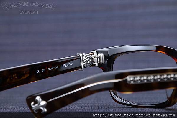 Chrome Hearts SPLAT-A @必久戴眼鏡 Visual Tech Optical