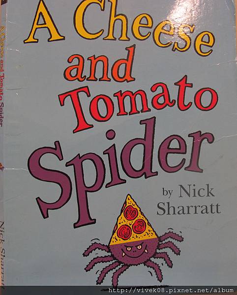 繪本分享:A Cheese and Tomato Spider - 等待花開英文工作室
