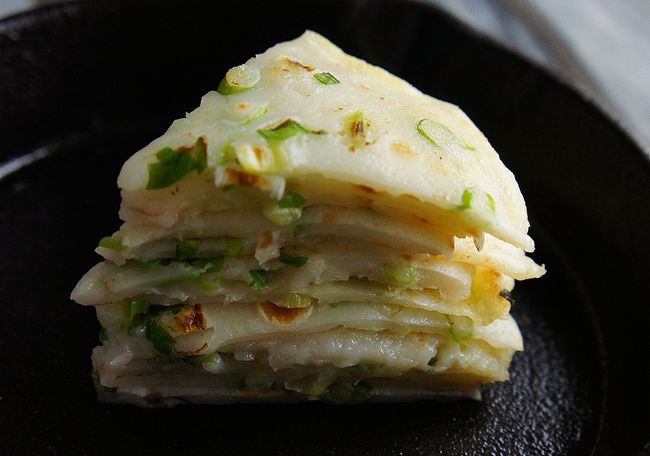 蔥花麵粉煎 蔥花麵粉煎