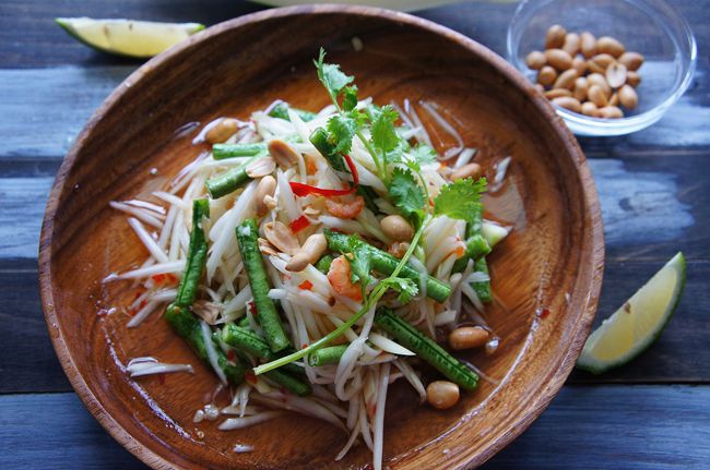 青木瓜沙拉 青木瓜沙拉