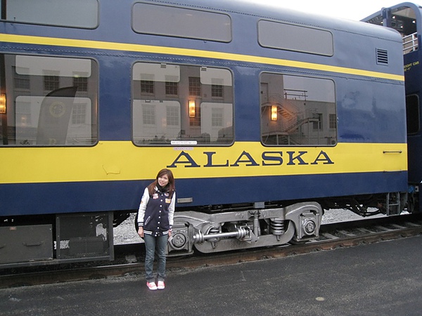 Fairbanks, ALASKA 寻找AURORA极光列车 - 