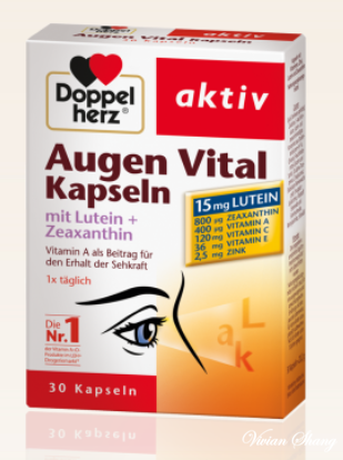Doppelherz Augen Vital Kapselnmit Lutein + Zeaxanthin 30st