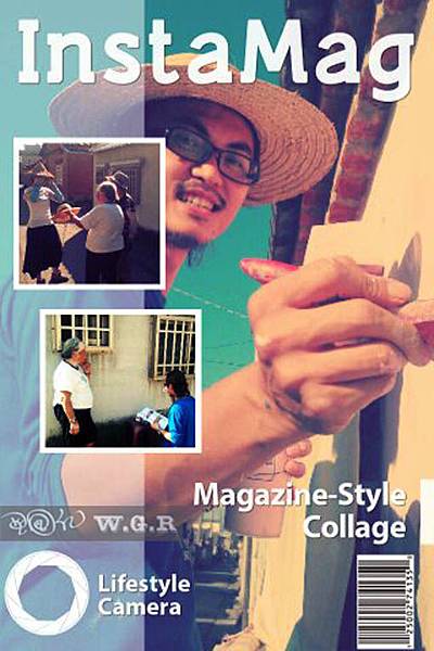 《王國仁-(阿殘) 藝術館》跟著大仁哥的藝術之旅-【嘉義縣文化局故宮南院觀光小鎮藝術彩繪】(一)