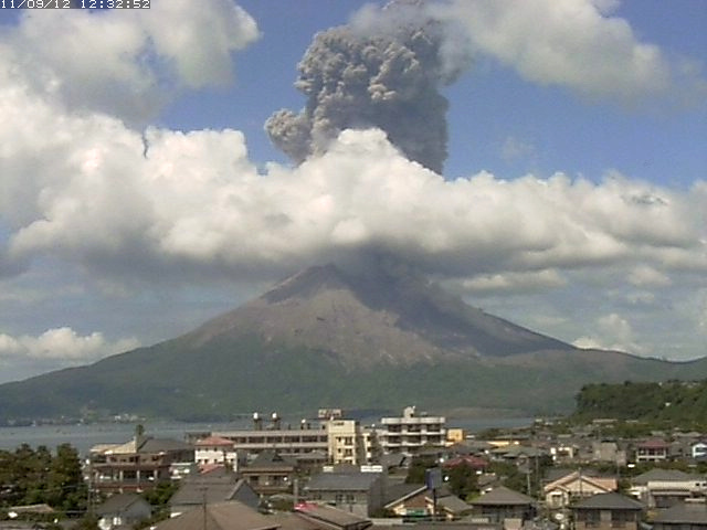 Image result for 樱岛火山