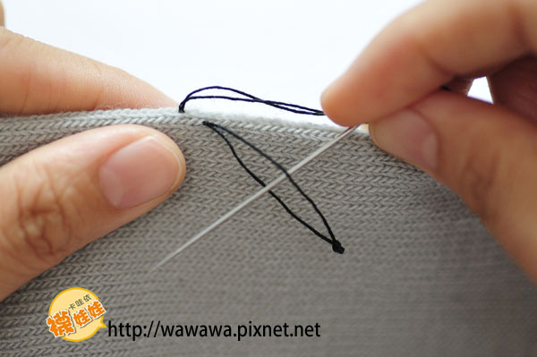 襪娃娃縫法-3 襪娃娃縫法-3