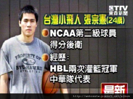 張宗憲挑戰NBA選秀賽2