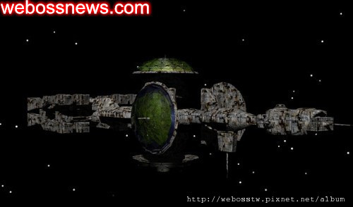 巨型手臂 nasa疑拍到外星母艦