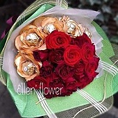 [AE028]你最珍貴__20朵紅玫瑰花束$1599.jpg