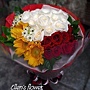 [AE041] 深深愛 _30朵紅白玫瑰花束$1999.jpg