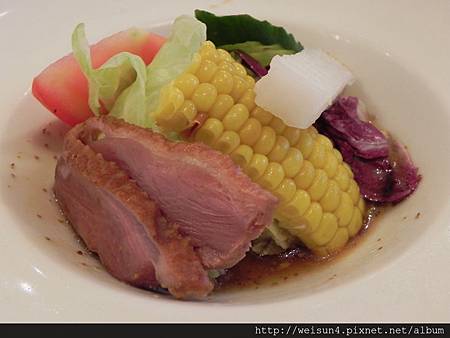 喜來登_邀月亭_DSCN7248_鴨胸沙拉 喜來登_邀月亭_DSCN7248_鴨胸沙拉